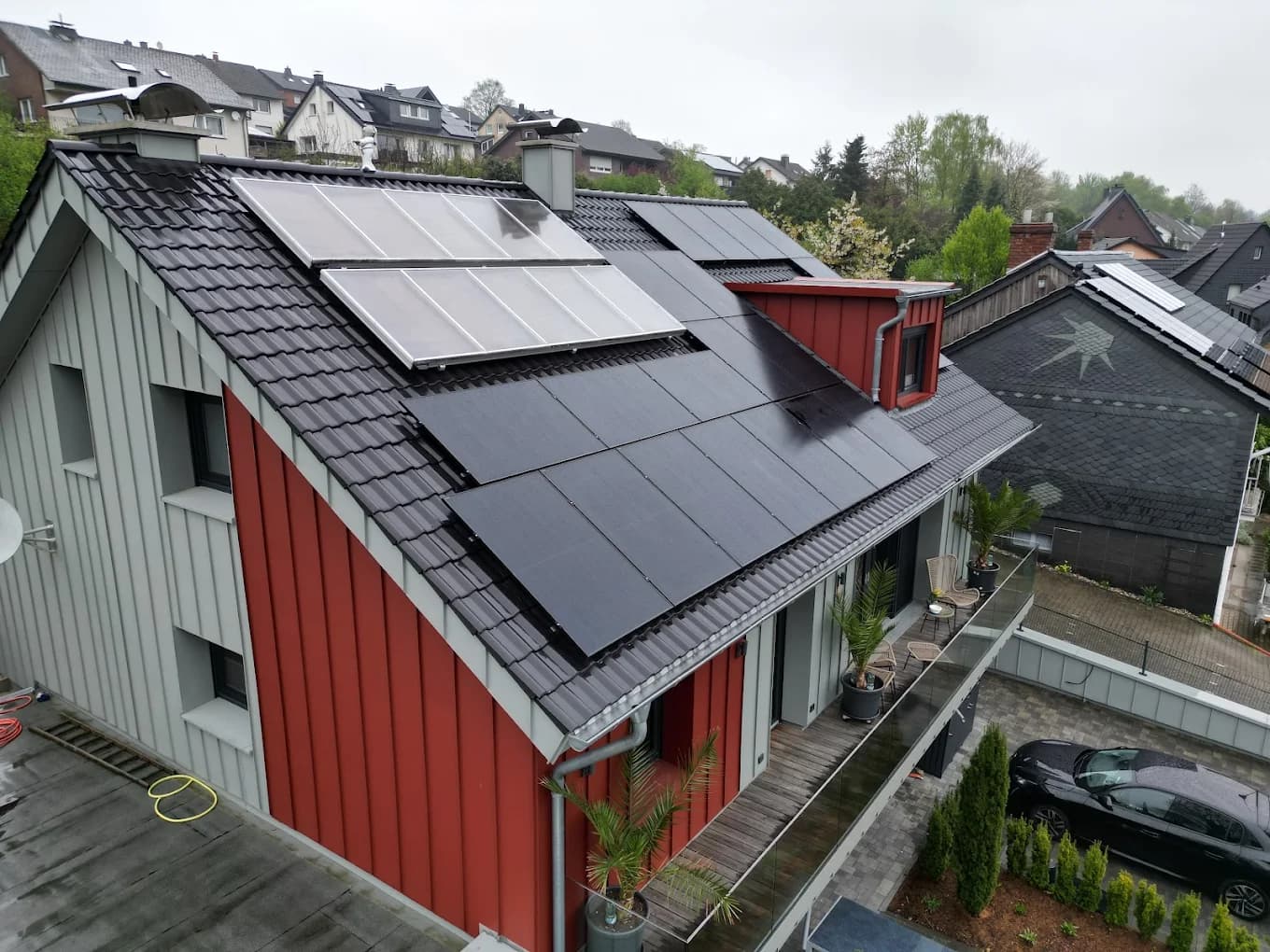 Photovoltaik Installation Projekt 1 von Evergreen Energiesysteme